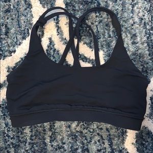 Black Lululemon Sports Bra // Size 6